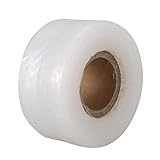 Beatae Veredelungsband, Nursery Grafting Tape Stretchable Selbstklebendes BIO-abbaubares 3CM * 100M (Weiß)