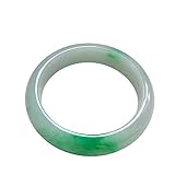 Damenarmbänder, Natürliche Jadearmbänder, Weiße Jade- Und Grüne Jadearmbänder, Exquisite Mode-Damenarmbänder, Die Beste Wahl Für Frauengeschenke (52-61 Mm) (52) M