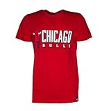 New Era Herren NBA Triangle Logo Tee Chibul FDR T-Shirt, Rot, XL