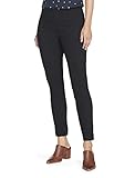 Van Heusen Damen Super Stretch Slim Fit Ankle Length Pull-on Pant Hose, schwarz, 50