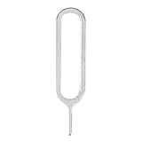 1pcs SIM-Kartennadel für iPhone 5 5S 4 4S 3GS Handy Werkzeugfach Halter Auswerfen Metallstift Groß