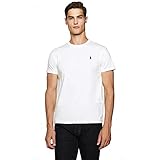 Polo Ralph Lauren Herren T-Shirt Custom Slim Fit (XL, White)