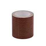 Queenbox 2in x 15ft Vintage Holzmaserung selbstklebende dekorative Tapete für Möbel Küchenarbeitsplatte Schrank Reparatur wasserdichte Klebeband Film Wandaufkleber, 06