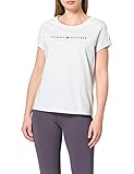 Tommy Hilfiger Damen RN Tee SS Logo, Hellblau, M