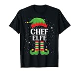 Chef Elfe Outfit Weihnachten Familie Elf Christmas T-S