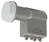 Axing SCO 4-11 Universal Quad-LNB für 4 Teilnehmer digital, mit Wetterschutz 10.7-12.75 GH