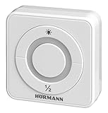 Hörmann Innentaster WLAN inkl. HCP Adapter (zur Steuerung von Garagentor-Antrieben über Apple Home Kit-System, LED-Anzeige, für SupraMatic/ProMatic) 4511625, weiß