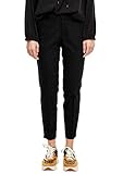 s.Oliver Damen Slim Fit: Slim Ankle Leg-Hose Black 40