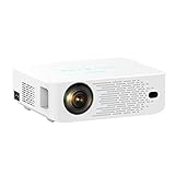 CYLZRCl 1080P Full-HD-Projektor, WiFi-Bluetooth-Projektor, Android-Videoprojektor, 4K-Decode-Heimkino-TV-Beamer-LED-Projektor Für Heimkino-Mobile (Color : Base)