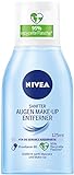 NIVEA Sanfter Augen Make-Up Entferner (125 ml), nicht fettender Make-Up Entferner mit Provitamin B5, zum Abschminken von Mascara und Augen Make-up