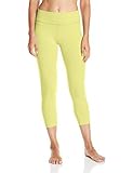 Beyond Yoga Damen Capri Leggings Gr. Large, Canary Yellow