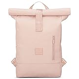 Johnny Urban Rolltop Rucksack Damen & Herren Rosa ROBIN aus Recyceltem PET - Roll Top Backpack - Lässige Rucksäcke für Freizeit, Uni & Schule, Wasserabweisend, Flexibel & mit Laptop F