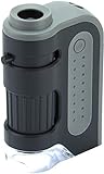 Carson MM-300 MicroBrite Plus 60x-120x LED Taschenmikroskop mit asphärischem Linsensy
