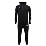 ElPlayer Naija Herren-Trainingsanzug, Schwarz, S