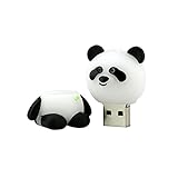 LjzlSxMF Panda USB Stick 8GB beweglichen Karikatur-Daten-Speicher-Scheibe für Studium und Office Tool Dek