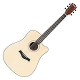 Rocktile WSD-101C NT Westerngitarre - Korpusform: Dreadnought mit Cutaway - Decke: Fichte - Boden & Zarge: Sapele - Hals: Okoume - Offenporiges Finish in N