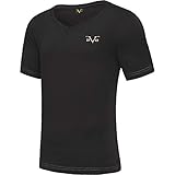 Versace 1969 Abbigliamento Sportivo SRL 19V69 T-Shirt V-Neck Herren V111 by (Model: C530 - Herren, schwarz; Größe: XXL) FB