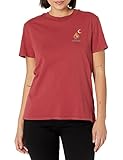 Volcom Damen Lock It Up Tee T-Shirt, Rindenbraun, Groß