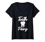 Damen Zahnfee T-Shirt mit V