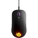 SteelSeries 62527 Sensei Ten - Gaming-Maus - TrueMove Pro Optical Sensor mit 18 CPI - Beidhändiges Design - 8 programmierbare Tasten , Schw