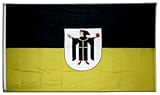 Flaggenfritze Fahne/Flagge Deutschland Stadt München mit Wappen + gratis Stick