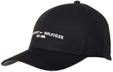 Tommy Hilfiger Herren TH Established Cap Hut, Black, Einheitsgröß