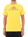 SUNDEK Herren T-Shirt Logo und Schriftzug gelb Modell M068TEJ7800 XXL