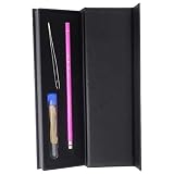 SOLUSTRE Haargravur Stift Haar Tattoo Stift mit 10pcs Klingen Pinzette Augenbrauen Bart Frisur Haar Styling Friseur Tattoo Salon Zuhause Friseursalon Haarschneider Werkzeug L