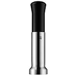 WMF Top Tools Muskatmühle 16,5 cm, Muskatnuss Mühle mit Aufbewahrungsfach, Cromargan Edelstahl,
