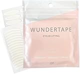 WUNDERTAPE Schlupflider Stripes (144 Stück | Größe S+M+L) Schlupflid-Tape Streifen zum Augenlid-Lifting ohne OP! (wasserfest, 24h Halt, double eyelid lifting tapes) Augenlid-Tap