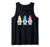 Niedliche Osterzwerge Nordischer Ostersonntag Eier suchender Tank Top