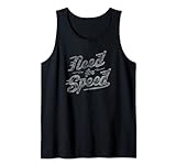 Trendy Need For Speed Vintage Logo Tank Top