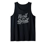 Trendy Need For Speed Vintage Logo Tank Top