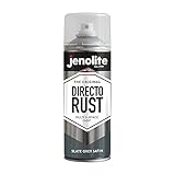 JENOLITE Directorust Dark Grey – Direkt auf Rost auftragen – Grundierung, Grundierung und Decklack – Satin – 400