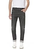 Replay Herren Johnfrus Aged Jeans, Grau (097 Dark Grey), 36 W / 34 L