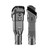 WYLWYL LILIYADAY Staubsauger Zubehör Reinigungsbürste Kopfwerkzeuge Kit Fit for Dyson V6 V7 V8 DC35 33 44 DC58 Kompatibel waschbar wiederverwendbar (Color : Light Yellow)