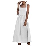 JUNGE Kommunionkleider Hochzeit Gästekleider Lang Partykleid Kurz Hochzeit Kleider mit Spitze Sexy Kleid Kleider mit Hausschuhen Elegante Damenbekleidung Hochzeitsanzüge Gr. X-Large, (#003) Weiß