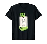 Sehtesttafel Optiker Zahlen Kinder Brille Schlangen Motiv T-S