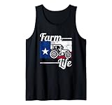 Farm Life - Texas State Farmer Tank Top