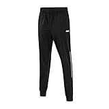 JAKO Herren Hose Copa Polyesterhose, Schwarz/Weiß, L