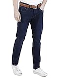 Mish Mash Straight Leg Stretch Jeans Alento – Marineblau, navy, 34 W/34 L