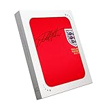 Exclusive Memorabilia England 1966 Trikot von Sir Geoff Hurst signiert. Geschenkbox