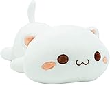 shownicer Plüschtier Flauschiges Stofftier Kawaii Katze 50cm, Kuscheltier Ausgestopftes Tier Plüschkissen Spielzeug Geschenk gefüllt für Kinder Mädchen Jungen, Schmusetier für Kuscheltierliebhab