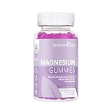 Magnesium Vegan – Gummibärchen – Für 1 Monat – Glutenfrei – Magnesium Hochdosiert Kapseln – 120 mg Magnesium – Hergestellt von N