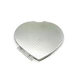 Homeofying tragbarer kleiner kleiner doppelseitiger Make-up-Spiegel, Taschenspiegel, Kosmetik, faltbar, für Zuhause, Einkaufen, R