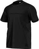 adidas Herren kurzärmliges DFB Graphic T-Shirt, Black, M