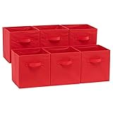 Amazon Basics Foldable Storage Cubes (6 Pack), R