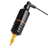 Stabiler einteiliger Tattoo Pen Rotary Tattoo Gun Machine RCA Interface Power Supply Pen Schnelle Wärmeverteilung Schwarz Grau Rot Rotary Tattoo Pen Tattoo Motor Gun Machine RCA Interface schw