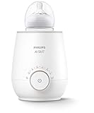 Philips Avent SCF358/00 Flaschenwärmer für schnelles und gleichmäßiges Erwärmen von Milch & Babynahrung, weiß