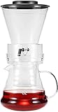 DONGSHUAI 500 Ml EIS-Tropf-Kaffeemaschine Einfache Installation Kaffeetropfen-Set Große Öffnung Cold Brew-Kaffeemaschine EIS-Tropf-Kaffeefilterwerkzeug Mit 2 M